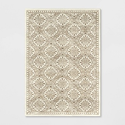 Kenbridge Persian Border Tile Print Mushroom Rug - Threshold™