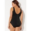 Swimsuits for All Women's Chlorine Resistant Tank One Piece Swimsuit (Plus Sizes Available) - 3 of 4