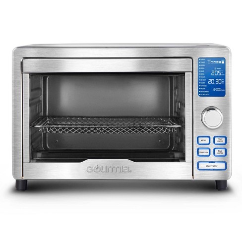 Gourmia Digital Stainless Steel Toaster Oven Air Fryer – Stainless Steel :  Target