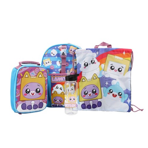 Lankybox 3-piece Toddler Backpack & Lunchbox Set With Water Bottle : Target