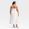 Women's Eyelet Maxi A-Line Dress - A New Day™ - 2 of 3