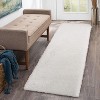 Plush Thick Shag Area Rug Large Soft Fluffy Faux Fur Carpet, Non-Slip Non-Shedding Fuzzy Rug for Living Room, Bedroom Nursery Decor - 2 of 4