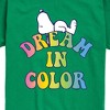 Boys' - Peanuts - Dream In Color Short Sleeve Graphic T-Shirt - 2 of 4