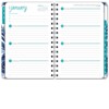Global Printed Products Hardcover CY 2025 Fashion Planner - 5.5"x8" (Blue Bloom) - 3 of 4