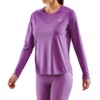 SKINS SERIES-3 Women's  Long Sleeve Active Top-50+ UPF, Moisture-Wicking for Running, Pickleball & Basketball Amethyst Small - 3 of 4