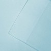 Paisley or Solid Flannel Cotton Deep Pocket Sheet Set by Blue Nile Mills - 3 of 4