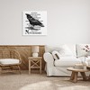 Stupell Industries Creepy Halloween Black Crow Raven, 30" x 30" - 2 of 4