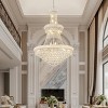 19 - Light Tiered Crystal Chandelier - 3 of 4