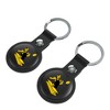 Keyscaper NFL AFC Historic Teams Insignia Black Airtag Holder 2-Pack - 2 of 4