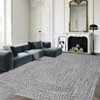 Modern Washable Area Rug, Soft Non-Slip Carpet for Living Room & Bedroom, Large Farmhouse Throw Rug, Non-Shedding, Stain Resistant (Multi) - 3 of 4