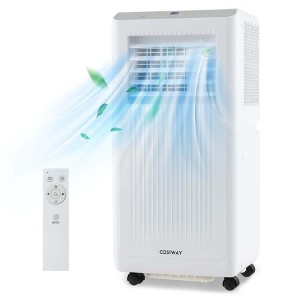 Costway 8000 BTU Portable Air Conditioner 3-in-1 Freestanding Air Cooler with Dehumidifier 5000 BTU(8000BTU ASHRAE) - 1 of 4