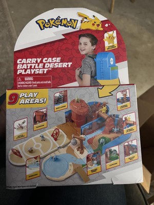 Trainer Backpack Carry Case Battle Desert Playset Pokémon