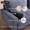 XIZZI Modern Compact 2-Seater Sofa for Small Spaces - Soft Polyester Fabric, Sponge & Plush Filling, Solid Wood Frame Loveseat in Multiple Colors - 4 of 4