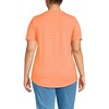Lands' End Women's Short Sleeve Power Performance Scoop Neck Curved Hem Tunic Tee - 2 of 4
