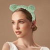Unique Bargains Women's Cute Bears Pattern Headbands 6.69"x6.69"x1.14" 1 Pc - 2 of 3