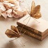 Butterfly (Set of 2) 4"H, 4.5"H Resin - 3 of 4