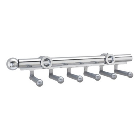 Rev-A-Shelf 21.5 - 26 Adjustable Pull Down Closet Rod, Chrome, CPDR-1826