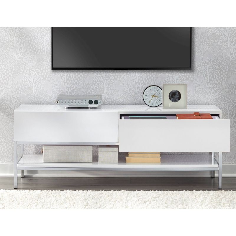 Lewis TV Stand for TVs up to 60&#34; White - Buylateral, 4 of 6