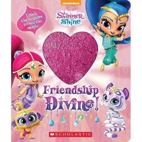 Friendship Divine Shimmer And Shine Magic Sequins Book By Courtney Carbone Board Book Target