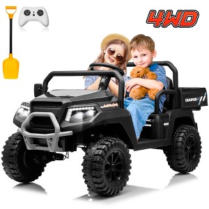 JOYRACER 24V 4WD Ride on Car w/800W Motors, 2 Seater, 2.4G Remote Control, 4 Wheeler, Pop Music, LED Light, 24 Volt Ride on Toys for Big Kids - 1 of 4
