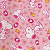 Collections Etc Peanuts Loved Lounge Pants UNISEX PINK MULTI LARGE - 4 of 4