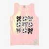 Simply Sage Market Soccer Ball Bows Garment Dyed Tank - 3 of 3