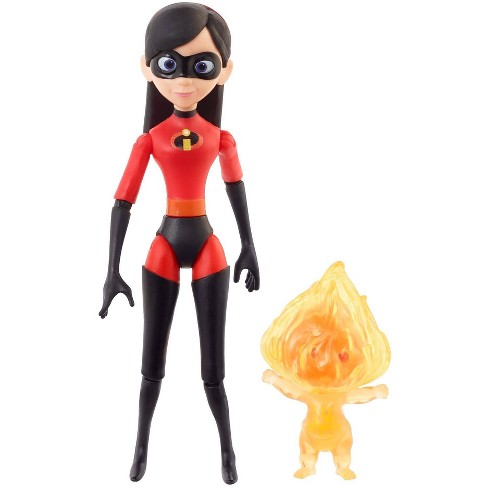 Disney Pixar The Incredibles Violet & Fire Jack-Jack Figures