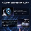 HTUTWOO Vacuum Magnetic Car Phone Mount, 360 Adjustable Suction Cup Phone Mount, Foldable Smart Double-Sided Magnetic Phone Holder, from Desk to Car - 4 of 4
