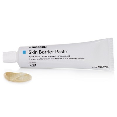 McKesson Ostomy Barrier Paste 2 oz. Tube, Pectin-Based, Protective Skin Barrier 137-5723, 24 Ct
