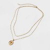 Bella Uno Bellissima 14K Gold Dipped Cubic Zirconia Oval Foxtail Lily Multi-Strand Necklace - Gold - 3 of 4