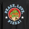 Men's - Teenage Mutant Ninja Turtles - Peace Love Pizza Long Sleeve Graphic T-Shirt - 2 of 4