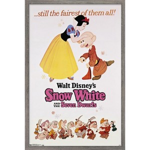 Trends International Disney Snow White and the Seven Dwarfs - Still the Fairest Framed Wall Poster Prints - 1 of 4