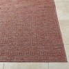 Hauteloom Nuela Burgundy Area Rug - 2 of 4