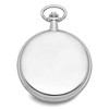 Black Bow Jewelry Swingtime Chrome-finish Brass Mechanical Pocket Watch - 3 of 4