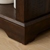 Buffet Cabinet, Wine Bar Cabinet With Open And Hidden Shelves, Barn Doors, Quality Hardware Free Standing Storage Cabinet For Dining Room, Entryway - 4 of 4