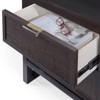 Teamson Home Hatteras Nightstand with 2 Deep Drawers for Bedroom Organization - 4 of 4
