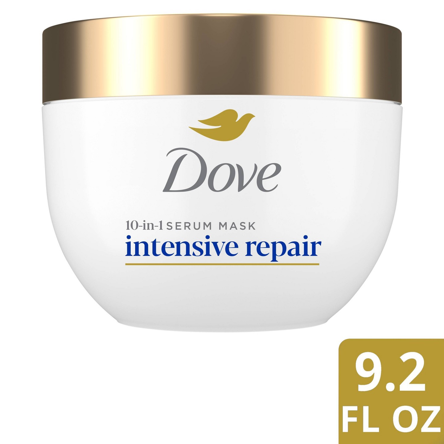 Маска-сыворотка для волос 10-в-1 Dove Beauty Intensive Repair, 9.2 oz — фото 1