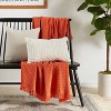 Oversized Textural Woven Throw Pillow Cream - Threshold™ - image 2 of 4