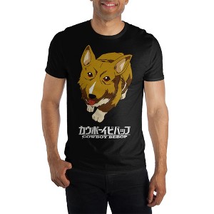 Cowboy Bebop Ein Men's Black Tee Shirt T-Shirt - 1 of 1