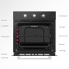 GASLAND 24" 2.3Cu.f 5 Modes Built-in Electric Single Wall Oven, Black - 2 of 4