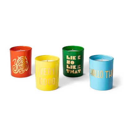 4pk Scented Candle Set - Tabitha Brown for Target