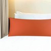 PiccoCasa 100% Cotton 250 Thread Count Envelope Closure Soft Body Pillowcase 1 Pc - 2 of 3