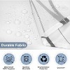 LunaLulinlk Hookless Fabric Shower Curtain with Snap in Liner - 3 of 4