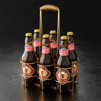 Aheaplus Wine Rack For Bottles, Beer Bottle Holder
