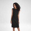 Women's Knit Cap Sleeve Bodycon Dress - A New Day™ - 4 of 4
