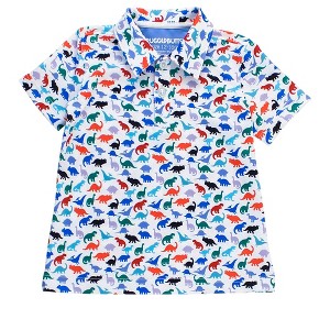 RuggedButts Boys Knit Short Sleeve Performance Polo - 1 of 4