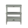 NicBex Nightstand Minimalist Style Bedside Table with Storage Cabinet Modern End Table for Bedroom, Living Room - 2 of 4