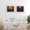 Stupell Industries Haunted Houses with Moon 2pc Framed Print Under Glass Set - 2 of 4