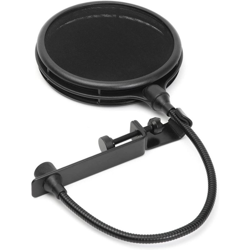 LyxPro Portable Microphone Pop Filter, Mic Sound Shield W/Gooseneck, 1 of 8