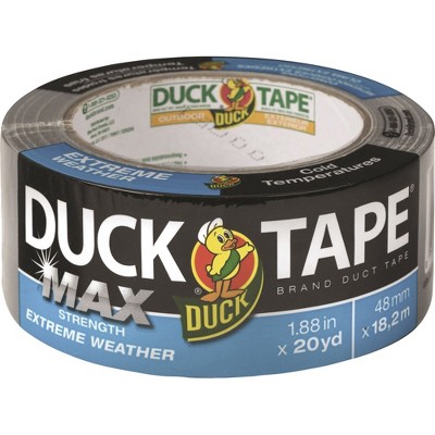 Duck Duct Tape Extreme Weather 1-22/25"Wx90'L Silver 241635